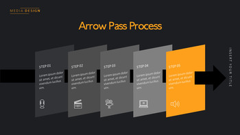 媒体 简单的PowerPoint模板设计_34
