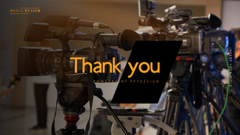 媒体 简单的PowerPoint模板设计_40