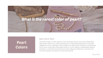 Pearl Jewelry Presentation Templates Design_06