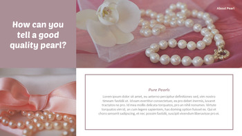 Pearl Jewelry Presentation Templates Design_17