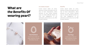 Pearl Jewelry Presentation Templates Design_18