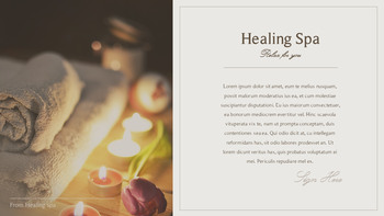 癒しのスパ ベストPPTテンプレート_04