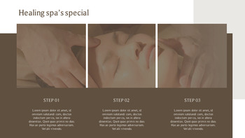 癒しのスパ ベストPPTテンプレート_10