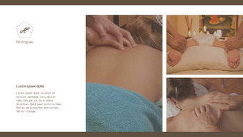 癒しのスパ ベストPPTテンプレート_23