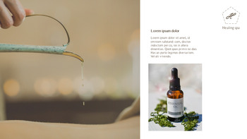 癒しのスパ ベストPPTテンプレート_24