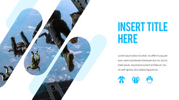 스카이 다이빙 프리미엄 파워포인트 템플릿_07