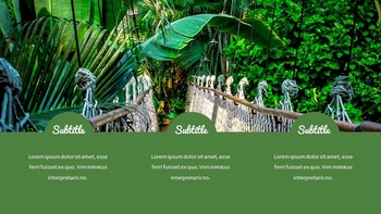 Urwald Einfache Google Slides-Vorlagen_12