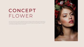 化妆特别 PPT模板设计_10