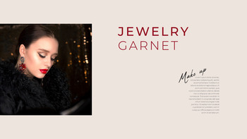 化妆特别 PPT模板设计_11