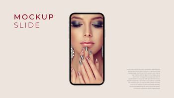 化妆特别 PPT模板设计_39