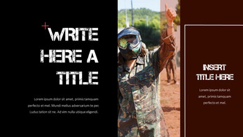 彩弹射击 最好的PowerPoint模板_08