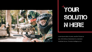 彩弹射击 最好的PowerPoint模板_12