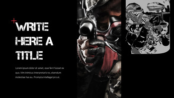 彩弹射击 最好的PowerPoint模板_15