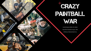 彩弹射击 最好的PowerPoint模板_16