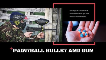 Paintball Modello semplice della presentazione di Google Slifts_05