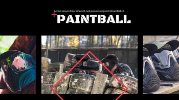 Paintball Simple Presentation Google Slides Template_11