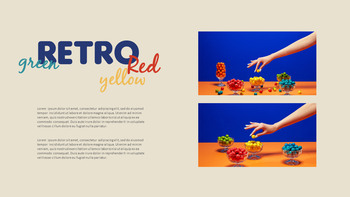 레트로 디자인 파워포인트 슬라이드 디자인_09