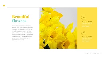 Frühlingsblume Einfache Google Slides_18