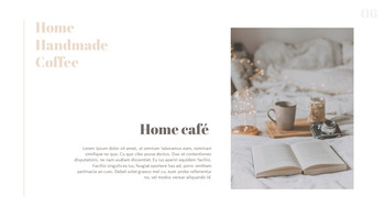 甘い家のカフェ パワーポイントフォーマット_06