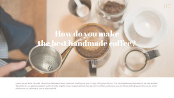 甘い家のカフェ パワーポイントフォーマット_07