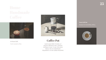 甘い家のカフェ パワーポイントフォーマット_25