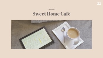 Sweet Home Cafe Google PowerPoint-Präsentation_22