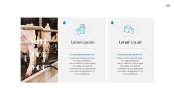 Milchwirtschaft Präsentationsvorlagen für Google Slides_23