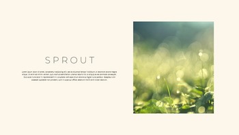 Verde e primavera Design semplice delle diapositive_25