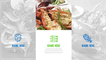 Productos marinos Diseño de PowerPoint_15