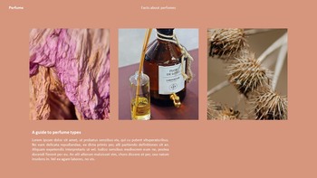 花の香水 PowerPointのテンプレート_04