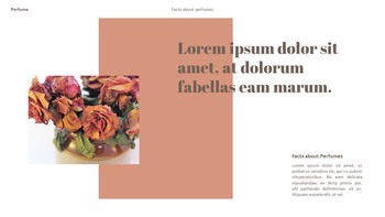 花の香水 PowerPointのテンプレート_05