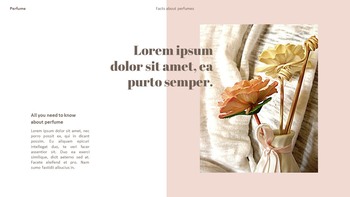 花の香水 PowerPointのテンプレート_16
