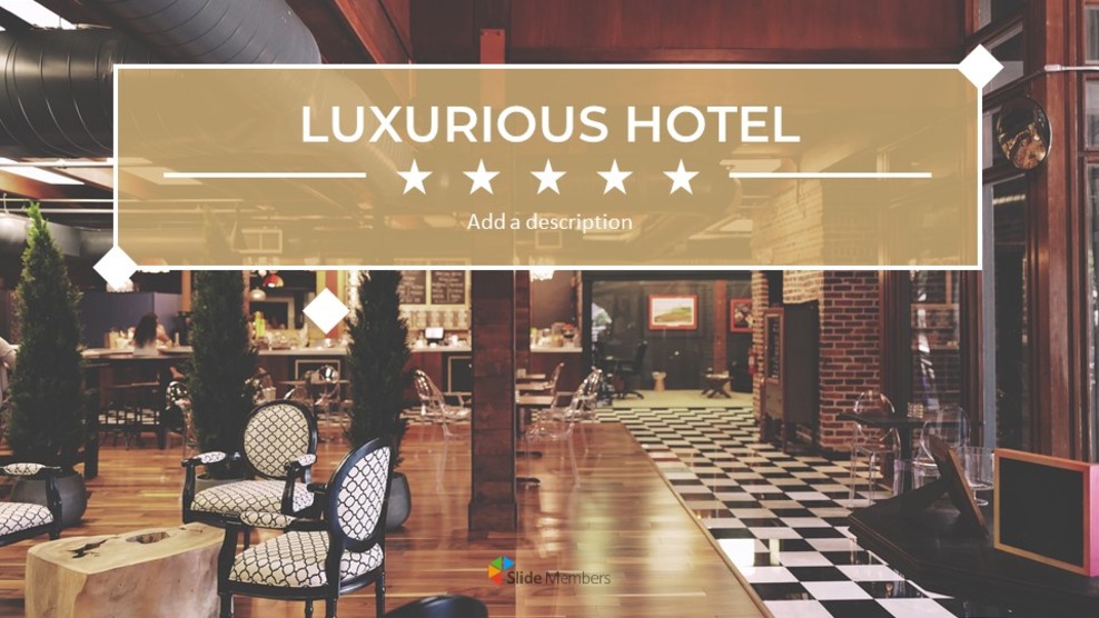 Luxurious Hotel Simple Google Slides Templates_01