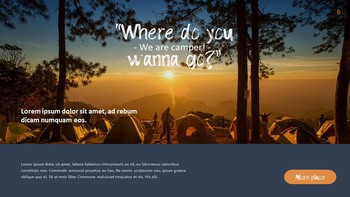 Campeggio Modelli di presentazione di PowerPoint_06