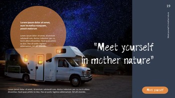 Campeggio Modelli di presentazione di PowerPoint_19