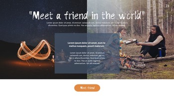 Campeggio Modelli di presentazione di PowerPoint_23