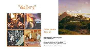 Campeggio Modelli di presentazione di PowerPoint_29