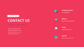 Modello animato di Startup Premium Flat Design_16