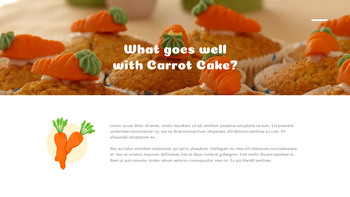 Gâteau à la carotte Présentations PPT_05