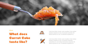 Gâteau à la carotte Présentations PPT_08