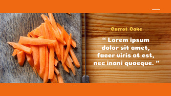 Gâteau à la carotte Présentations PPT_15