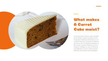 Gâteau à la carotte Présentations PPT_28