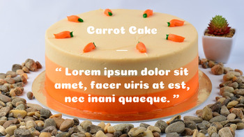 Gâteau à la carotte Présentations PPT_29