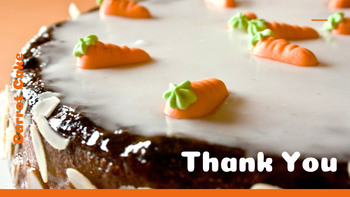 Gâteau à la carotte Présentations PPT_40