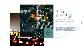 街の夜景 パワーポイントのレイアウト_06