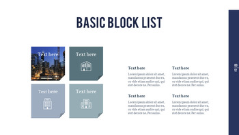 街の夜景 パワーポイントのレイアウト_12