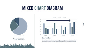 街の夜景 パワーポイントのレイアウト_37