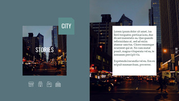 Vue nocturne de la ville PowerPoint vers Google Slides_07