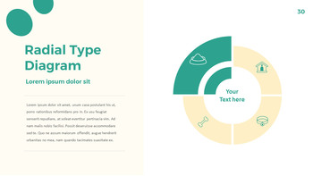 애완 동물 생활 심플한 파워포인트 템플릿 디자인_30