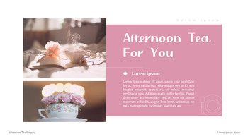 Afternoon Tea PowerPoint Presentation Examples_05